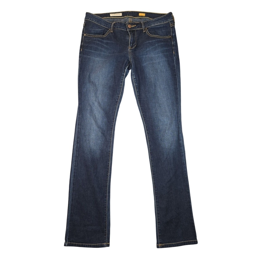 Pilcro and The Letterpress Jeans Women's 28 Dark Wash Blue Denim Pants